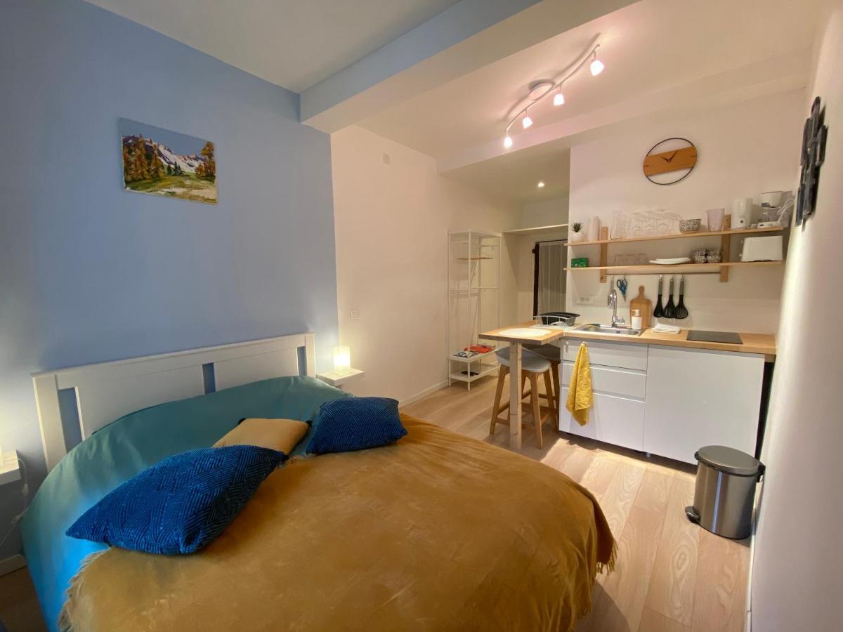 Studio Tres Agreable Proche De Auron Saint-Étienne-de-Tinée Kültér fotó